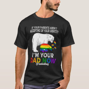 T-shirt Je suis ton papa maintenant Fière Papa Ours Papa L