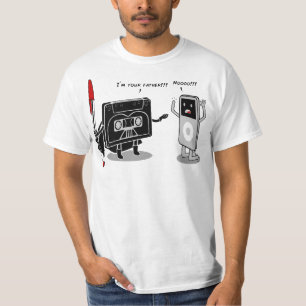 T-shirt Je Suis Ton Père, Drôle Cassette Bande Retro Parod