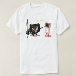 T-shirt Je Suis Ton Père, Drôle Cassette Bande Retro Parod