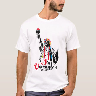 T-shirt Je suis ukrainien