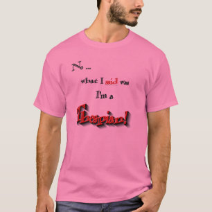 T-shirt Je suis un acteur