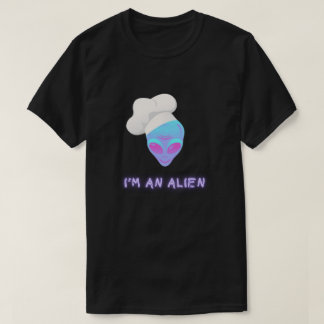 T-shirt JE SUIS UN ALIEN - Chef