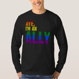 T-shirt Je suis un allié Gay pride Lgbt 1