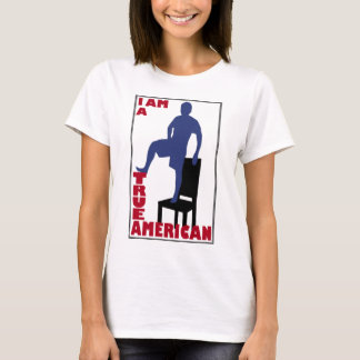T-shirt Je suis un Américain vrai