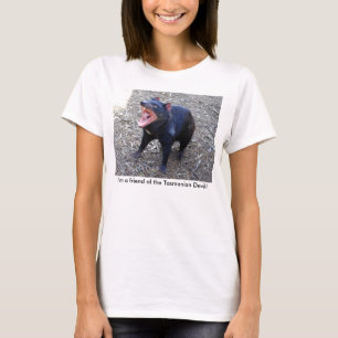 T-shirt Je suis un ami du diable tasmanien !