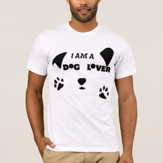 T-SHIRT JE SUIS UN AMOUREUX DES CHIENS