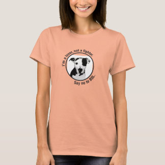T-shirt Je suis un amoureux, pas un combattant. Chemise Pi