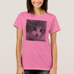 T-shirt Je suis un ange avec des favoris