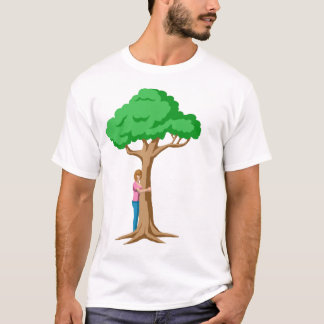 T-shirt Je suis un arbre fier Hugger