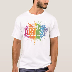 T-shirt Je suis un artiste