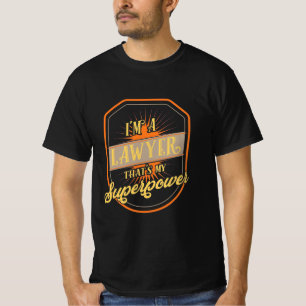 T-shirt Je Suis Un Avocat