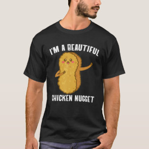 T-shirt Je suis Un Beau Costume de Poulets Nugget Enfants 