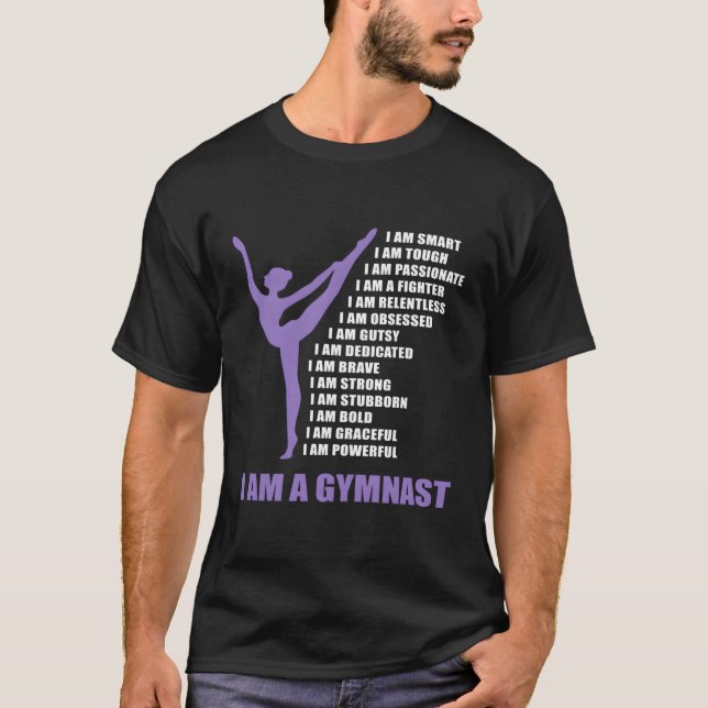 T-shirt Je Suis Un Cadeau Gymnaste Pour Les Filles Gymnast (Devant)