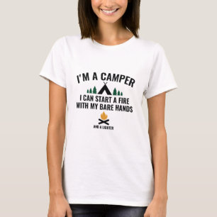 T-shirt Je suis un Camper