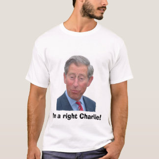 T-shirt Je suis un Charlie droit !