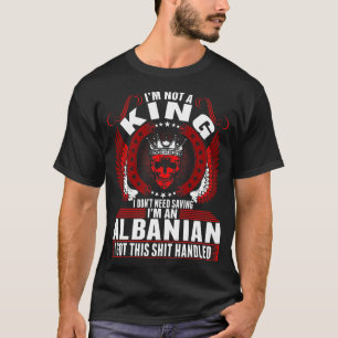 T-shirt Je Suis Un Chemin Roi Albanais