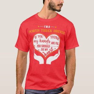 T-shirt Je Suis Un Conducteur De Camion D'Énergie Fière Co