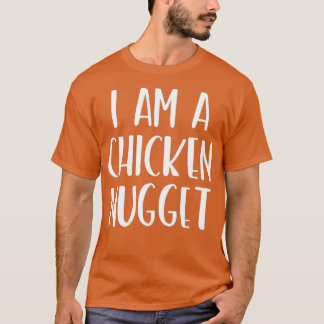 T-shirt Je Suis Un Costume De Poulet Nugget Im Halloween L