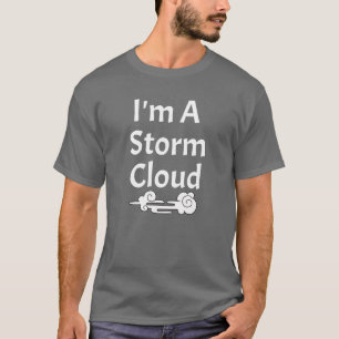 T-shirt Je suis un costume d'Halloween nuageux