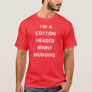 T-SHIRT JE SUIS UN COTON DIRIGÉ PAR NINNY MUGGINS