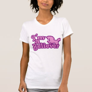 T-shirt Je suis un croyant en licornes