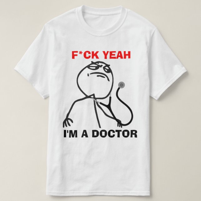 T-shirt Je suis un docteur (Design devant)