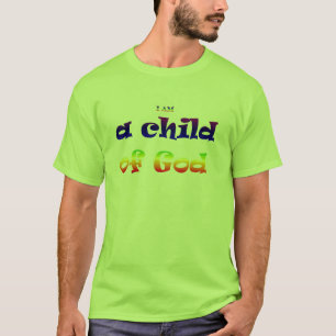 T-shirt Je suis un enfant de Dieu