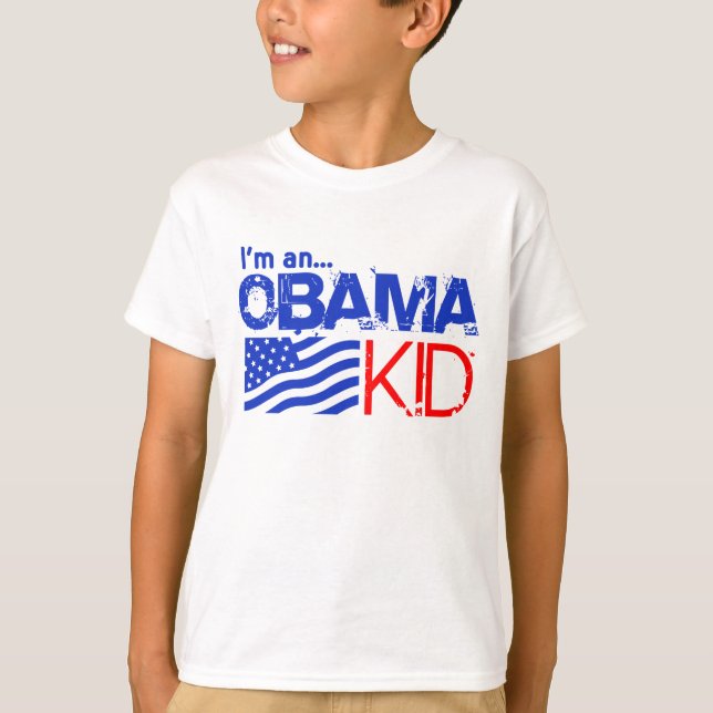 T-shirt Je suis un enfant d'Obama (Devant)