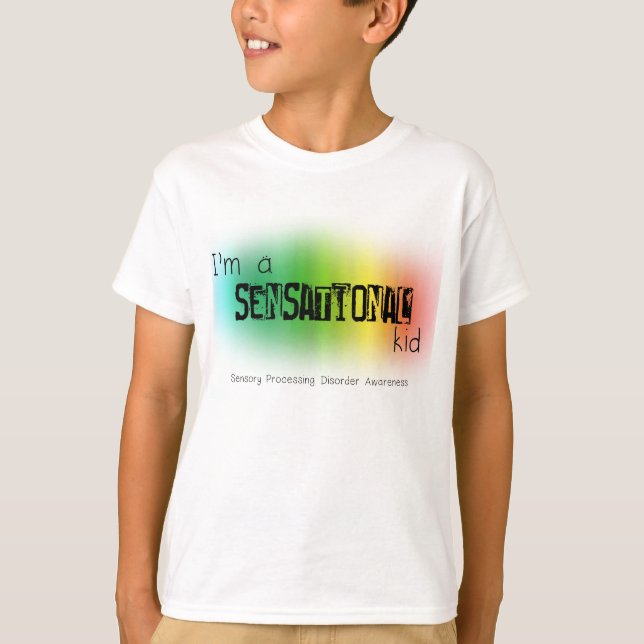 T-shirt Je suis un enfant sensationnel (Devant)