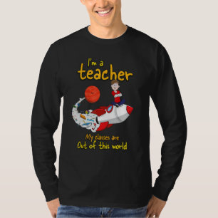 T-shirt Je suis un enseignant Imagination Is Everything Pa