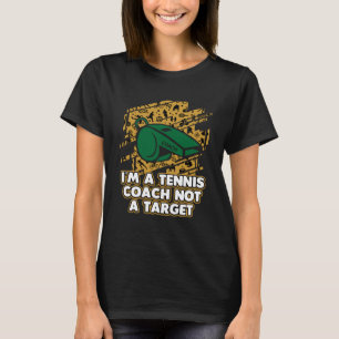 T-shirt Je suis un entraîneur de tennis pas un joueur de t