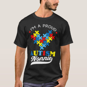 T-shirt Je suis un fier Nonnie Sensibilisation sur l'autis