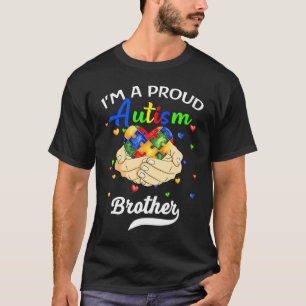 T-shirt Je suis un frère fier de la sensibilisation à l'au