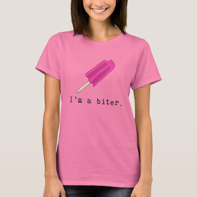 T-shirt Je suis un garçon avec un coquelicot rose (Devant)