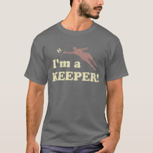 T-shirt Je suis un gardien de but du football de gardien