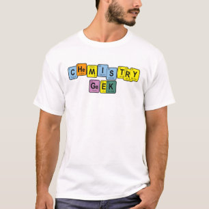 T-SHIRT JE SUIS UN GEEK CHIMIQUE APPAREL1