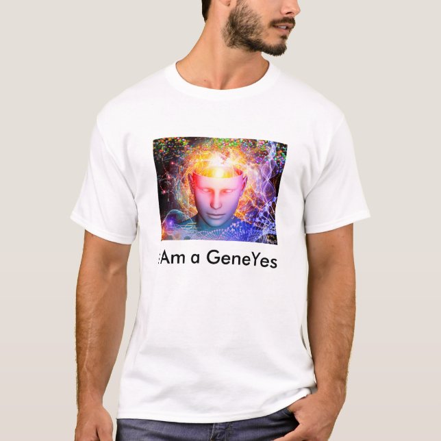 T-shirt Je suis un GeneYes (Devant)