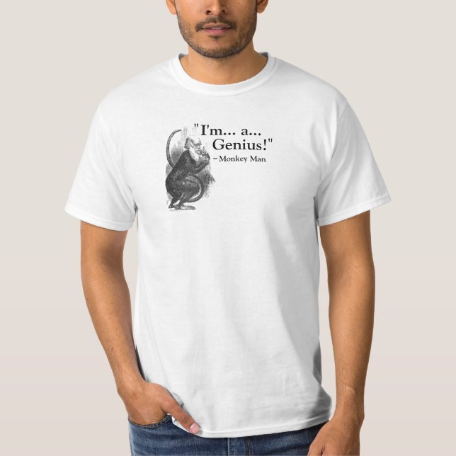 T-shirt Je suis un génie ! (Devant)