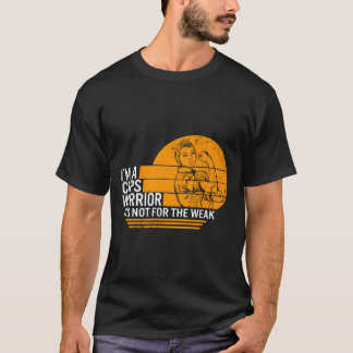 T-shirt JE SUIS UN Guerrier Crps Syndrome Douloureux Régio