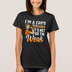 T-shirt Je suis un guerrier de crps Complexe de douleur ré