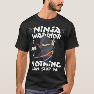 T-shirt je suis un guerrier ninja