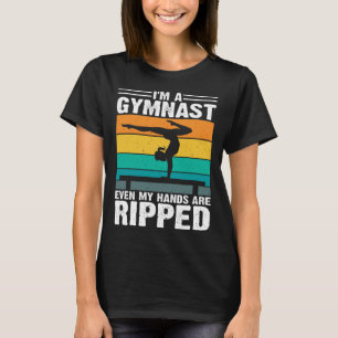 T-shirt Je suis un gymnaste même mes mains sont arrachées