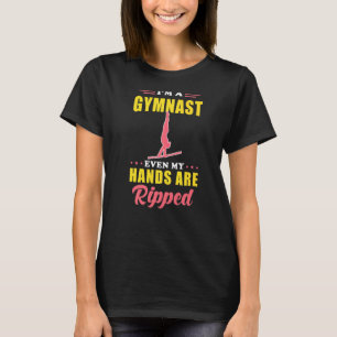 T-shirt Je Suis Un Gymnaste Même Mes Mains Sont Épuisés Gy
