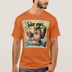 T-shirt Je suis un hibou du jour !