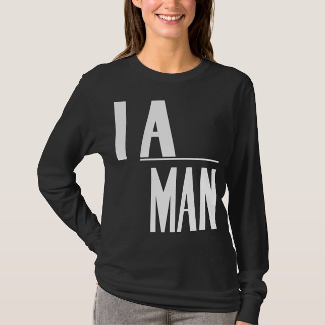 T-shirt Je Suis Un Homme - Droits Civils (Devant)
