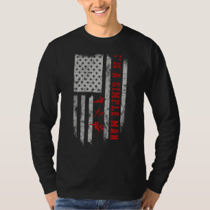 T-shirt Je suis un homme simple Boire Snowboard Tee - shir