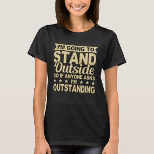 T-shirt Je suis un Humour sarcastique amusant qui dit plai