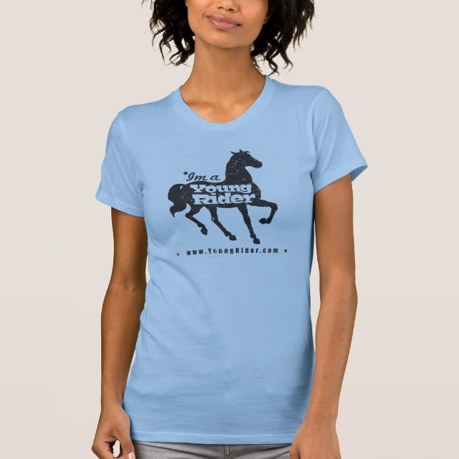T-shirt "Je suis un jeune cavalier " (Devant)