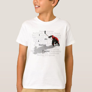 T-shirt Je suis un joueur de hockey