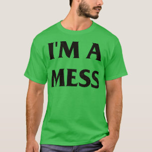 T-shirt Je suis un Mess Sid Vicious Punk Rock Pin
